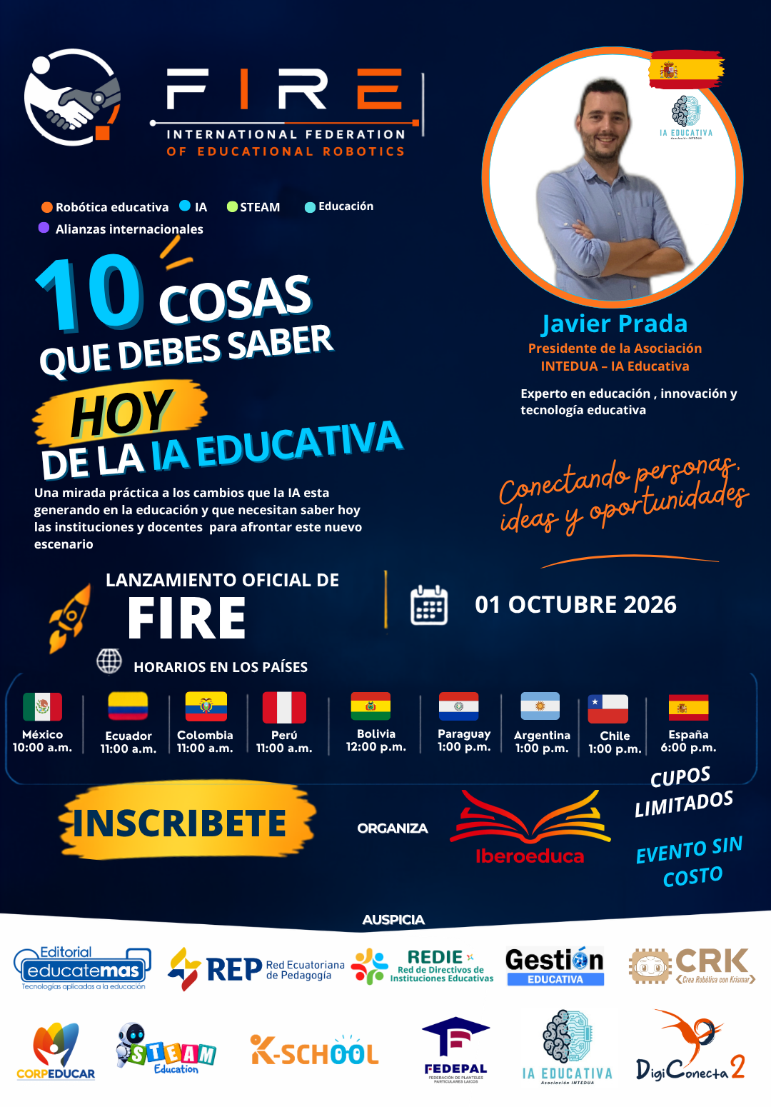 Lanzamiento oficial de FIRE – 1 de octubre de 2026